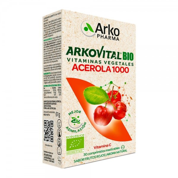 Arkovital BIO Acerola 1000 Vitamina C 30 Comprimidos...