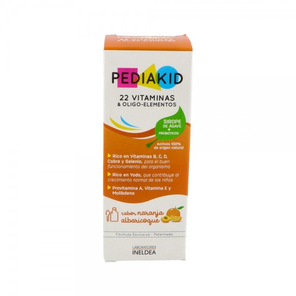 Pediakid 22 Vit Y Oligoele Jarabe 125 Ml