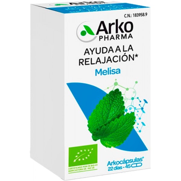 Arkocapsulas Melisa 45 Caps