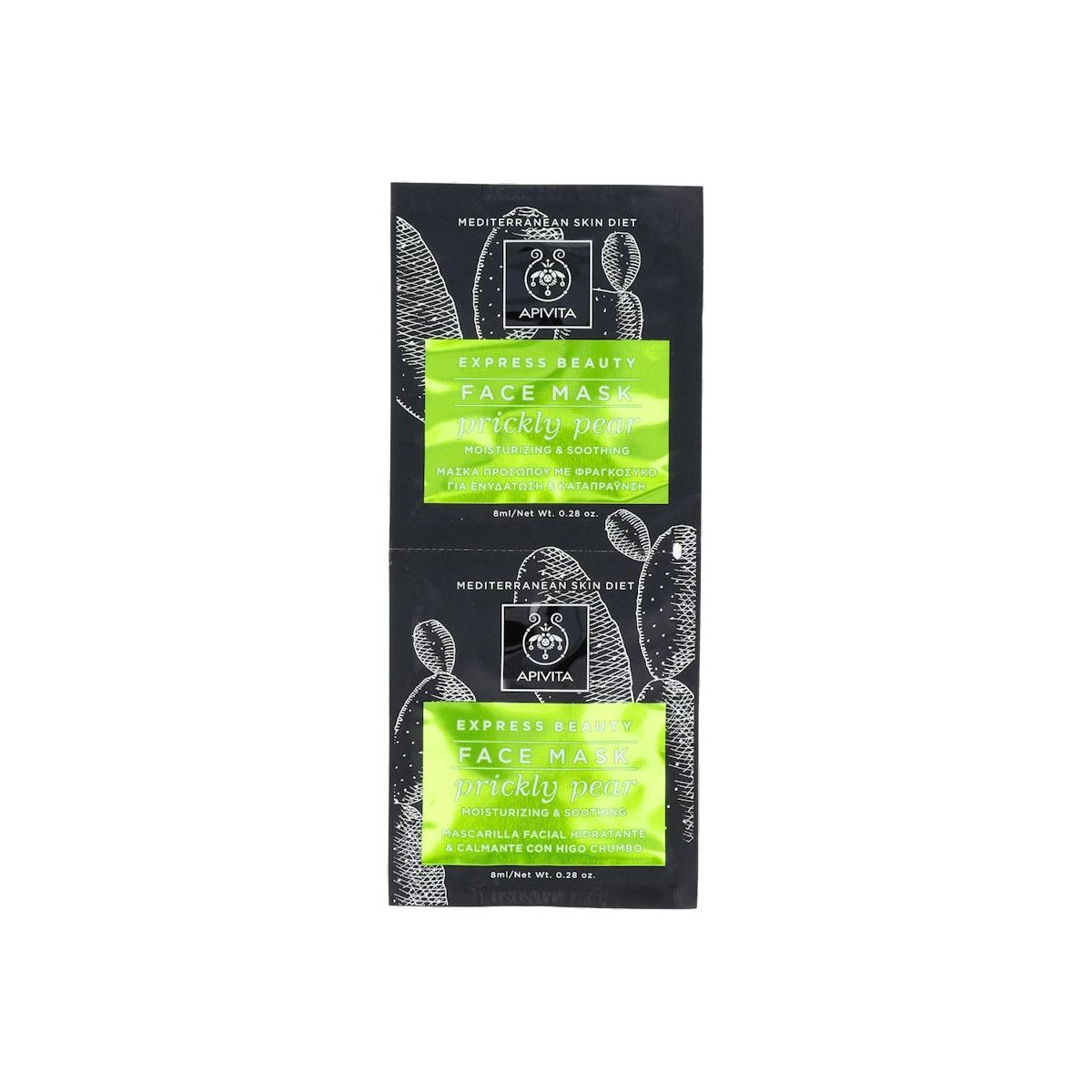 Apivita 10-22-44-147 Express Moist.P.Pear 2X8Ml/02