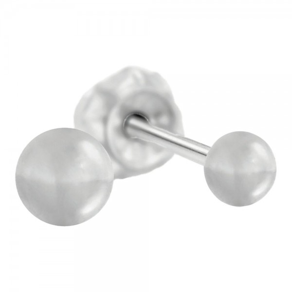 Pendiente Prim Inv 13C Ace-Bola Acero 4 Mm 2 U