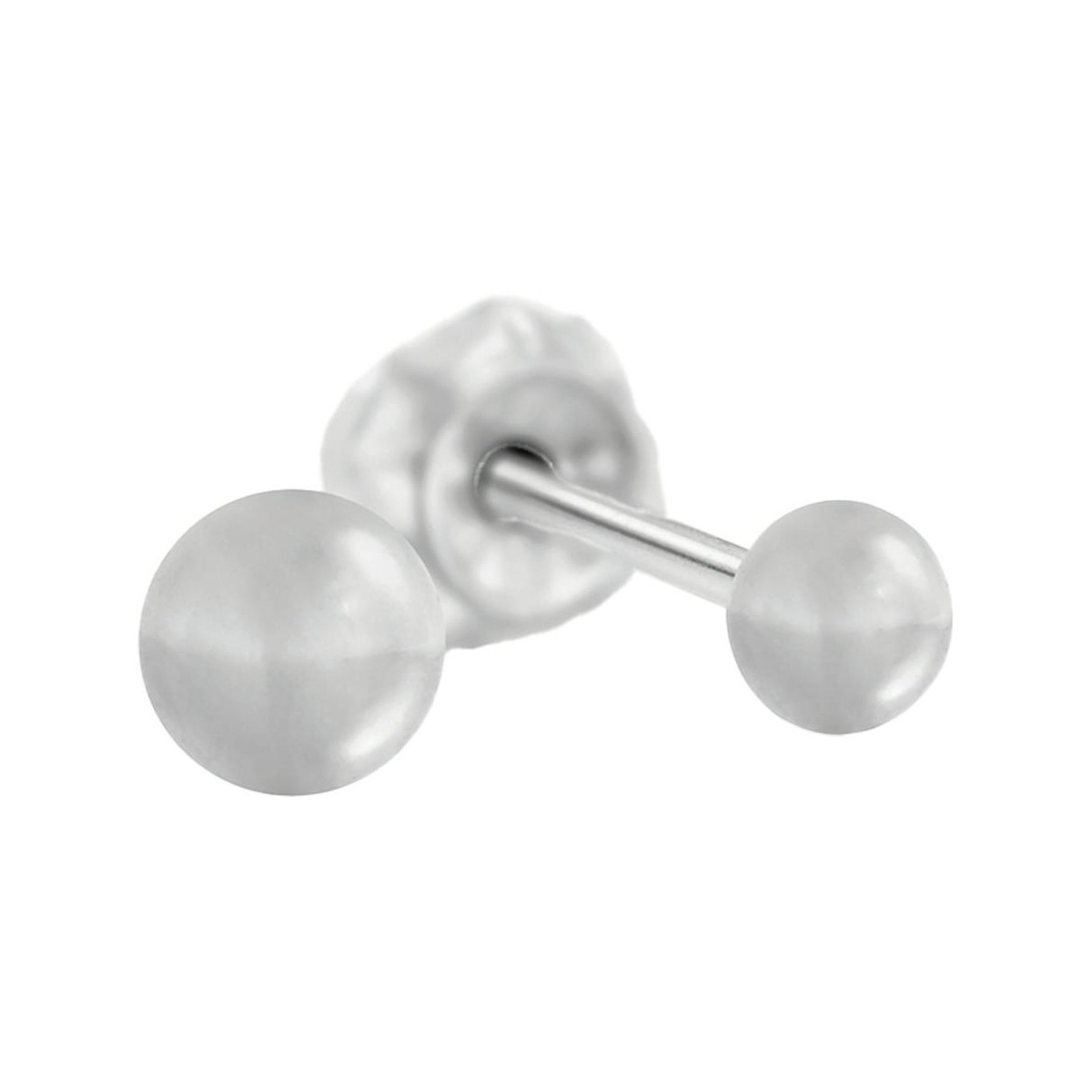 Pendiente Prim Inv 13C Ace-Bola Acero 4 Mm 2 U