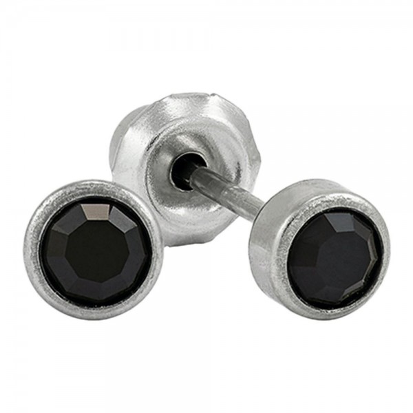Pendiente Prim Inv 184C Ace-Solit Neg 4 Mm 2 U