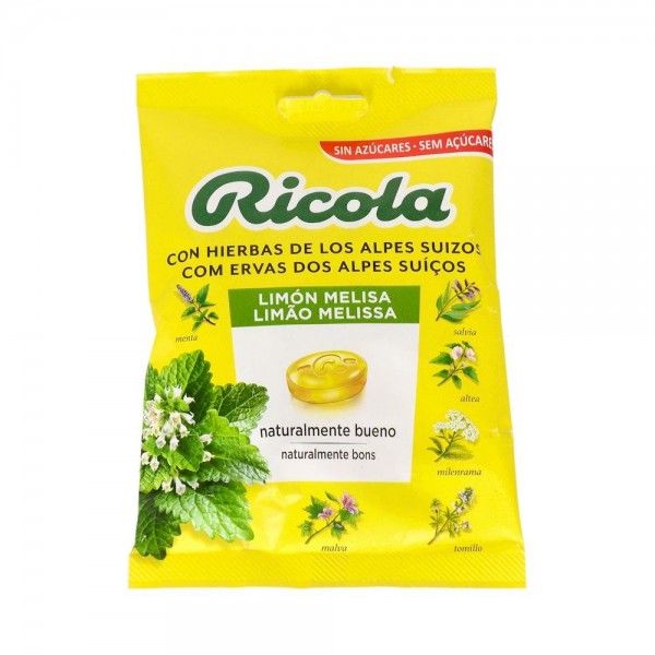 Ricola Caram Bolsa S/A Limon Melisa 70 G