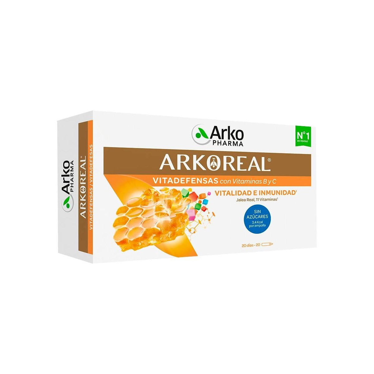 Arkoreal Jalea Real Vitadefensas 20 Ampollas...
