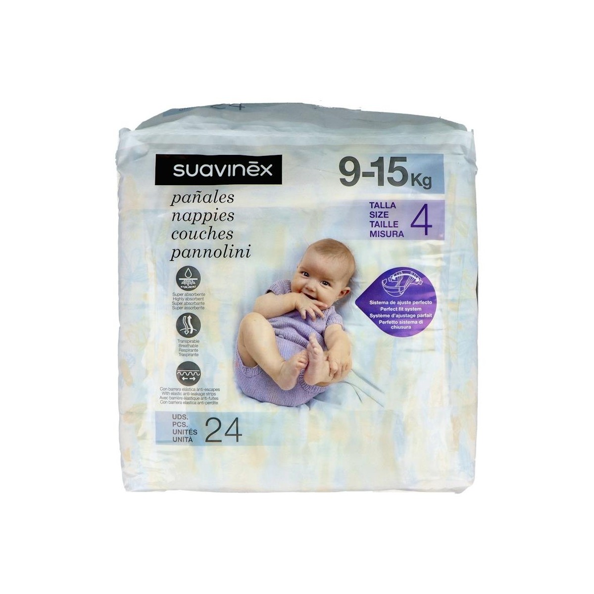 Pañal Inf Suavinex 9-15 Kg Grande
