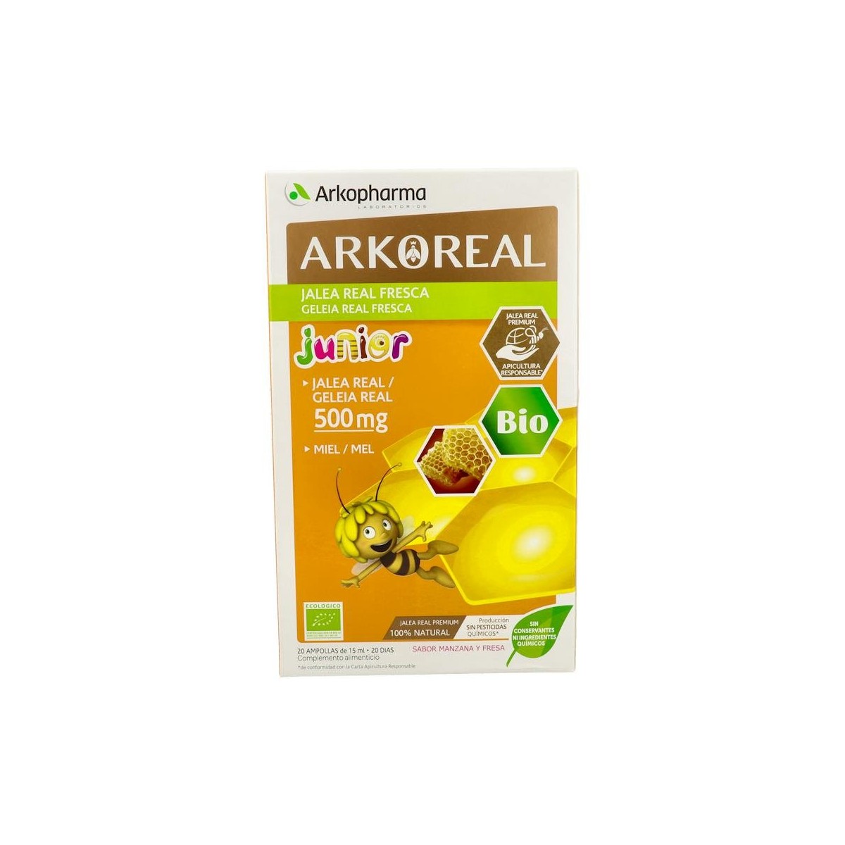 ARKOREAL JALEA REAL 500 MG 20 AMP