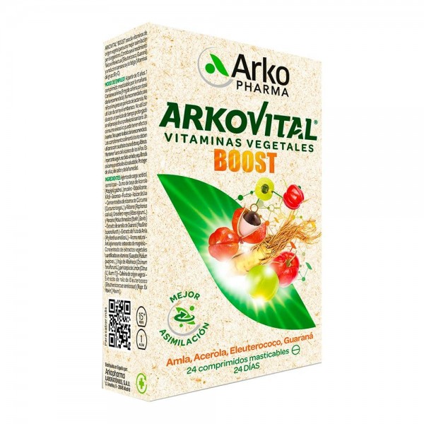 Arkovital Boost 30 Cápsulas Arkopharma